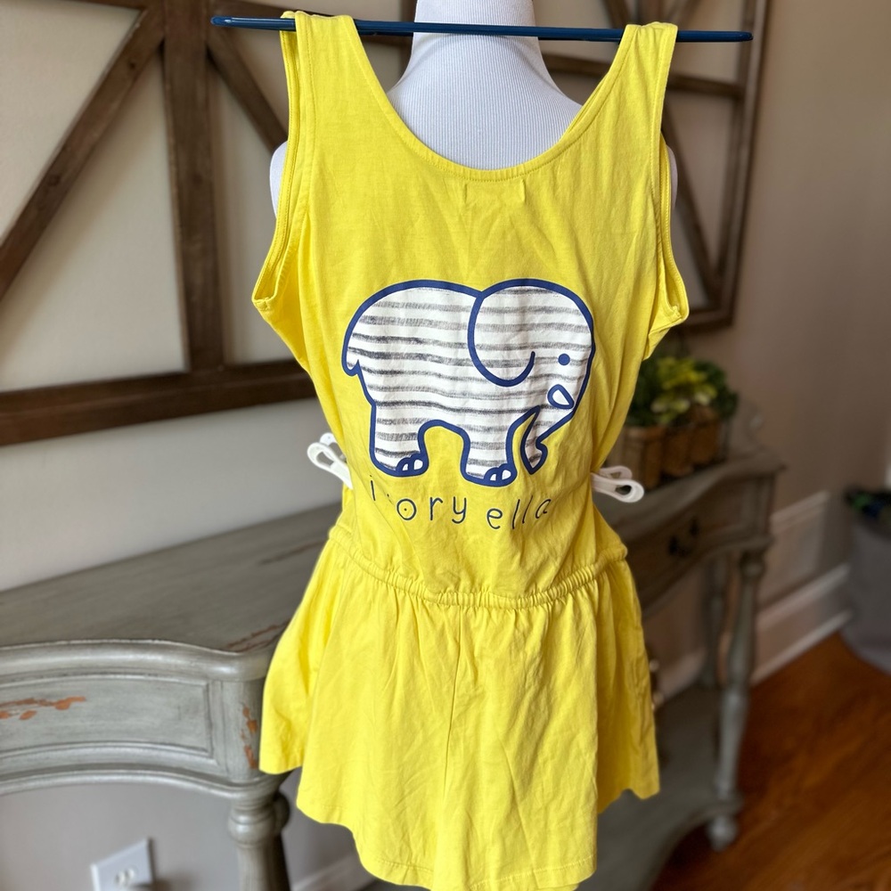 Yellow Ivory Ella Elephant Summer Romper